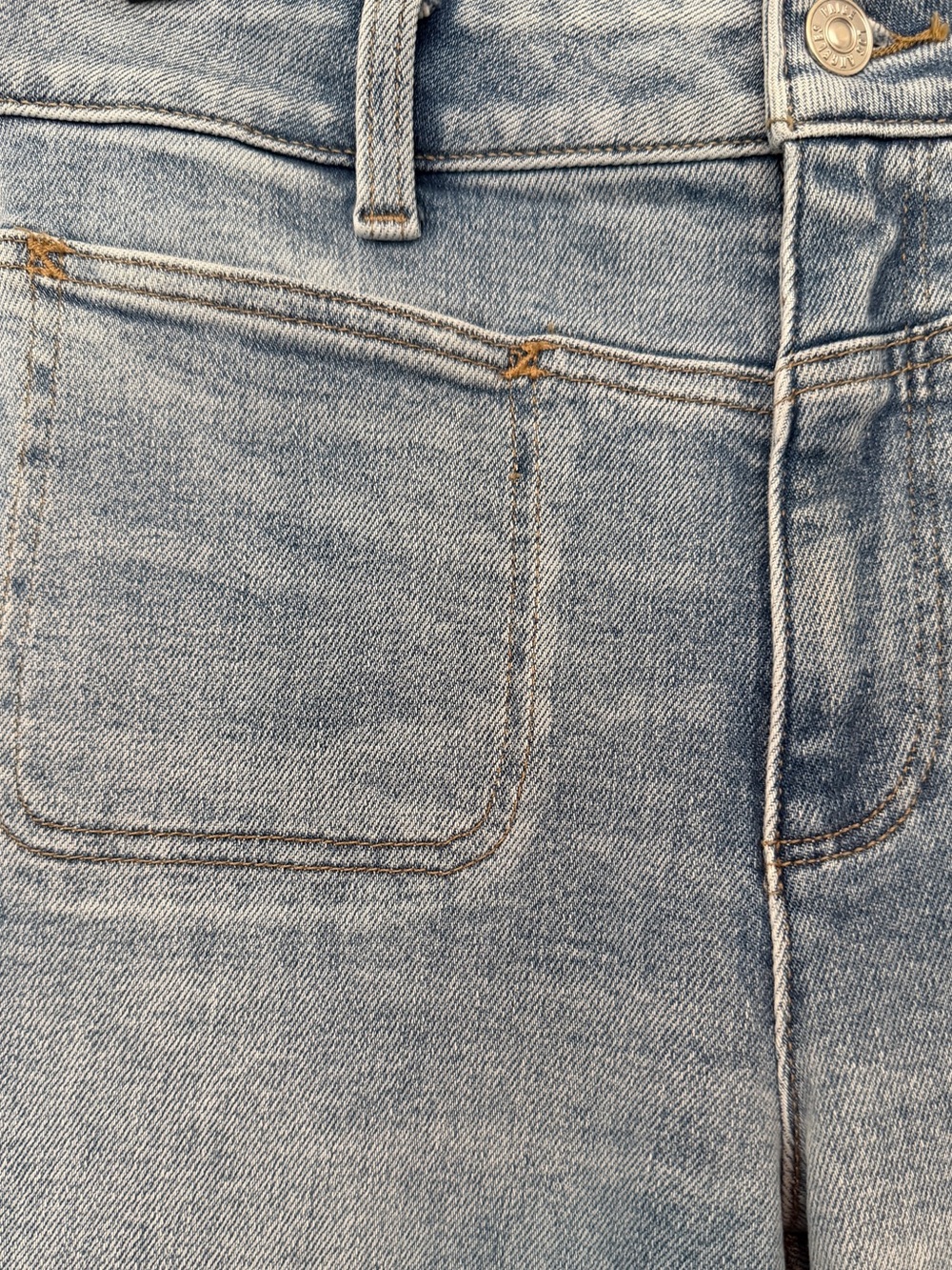 Anthropologie PAIGE Anessa 31 Front Yoke High-Rise Wide-Leg Jeans - Picture 6 of 8